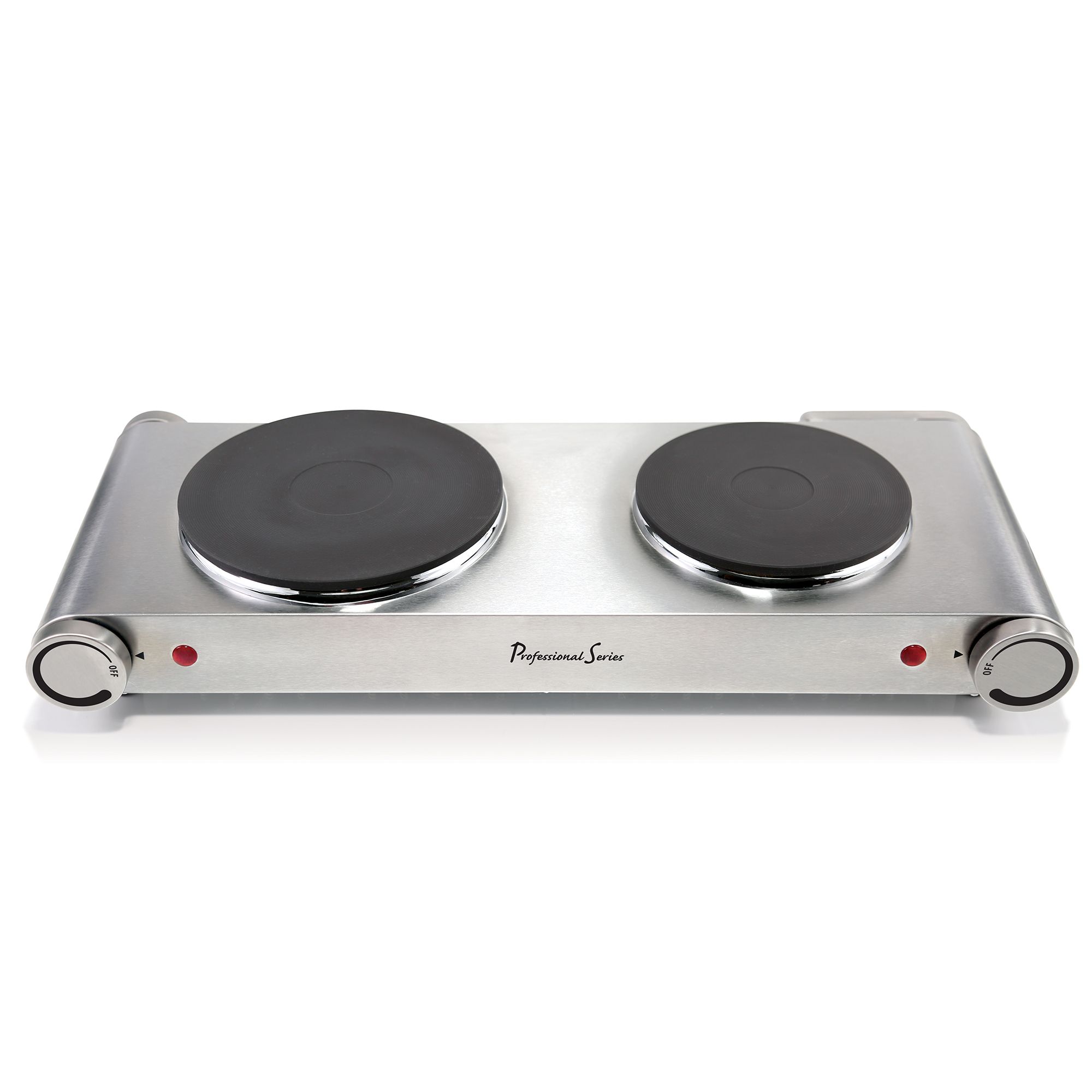 Concealed Double Burner Stainless Steel