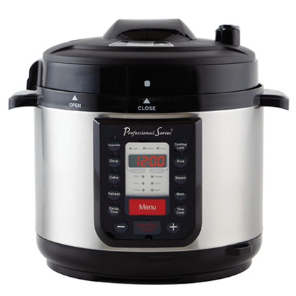 SPT EPC-14D 6 Quart Electric Stainless Steel Pressure Cooker