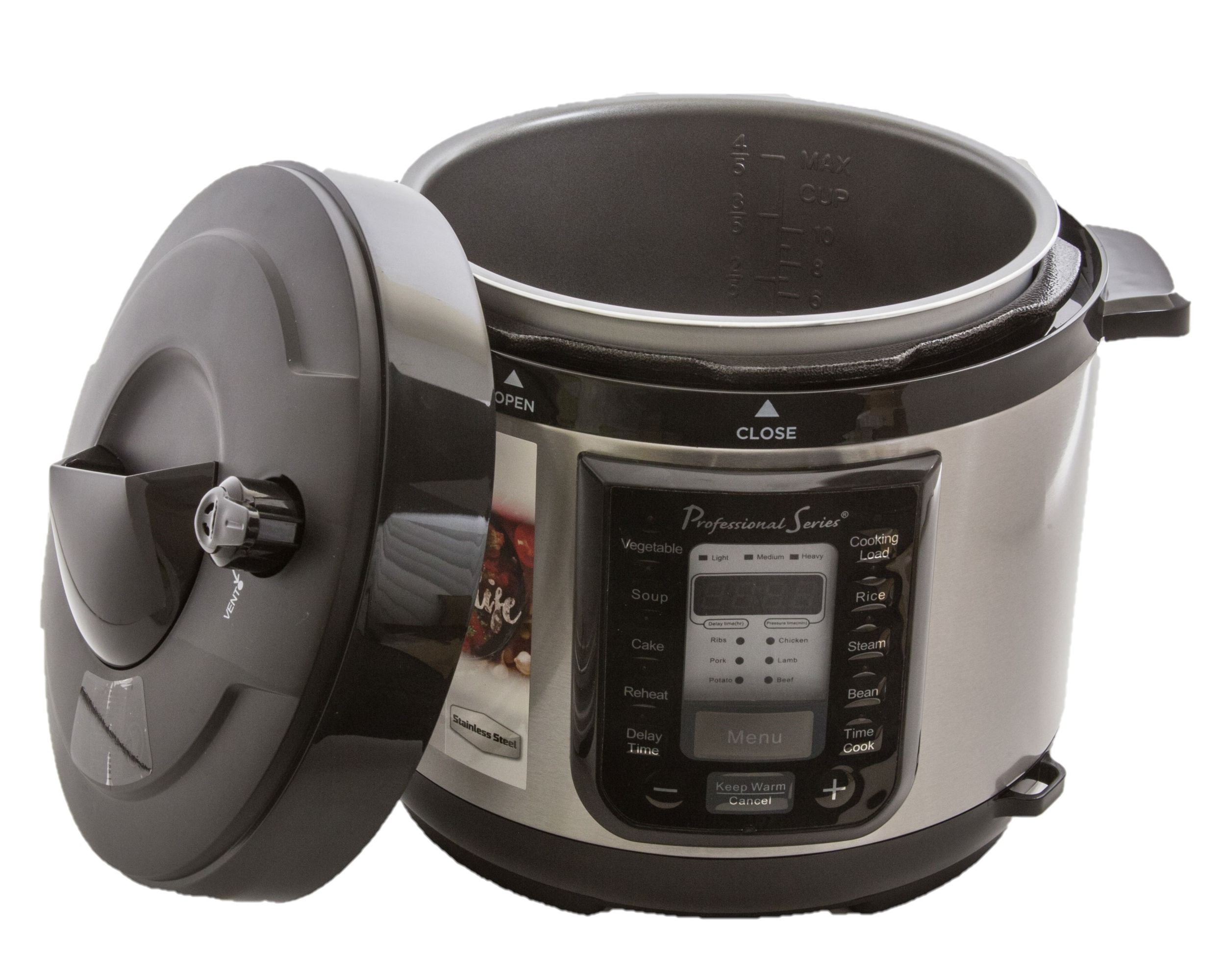 Professional Collection Stainless Steel 6 Quart Pressure Cooker - The  Peppermill