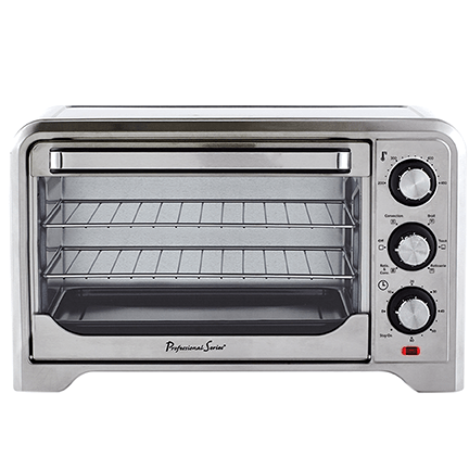 Toaster Oven & Broiler, 6-Slice, Stainless Steel