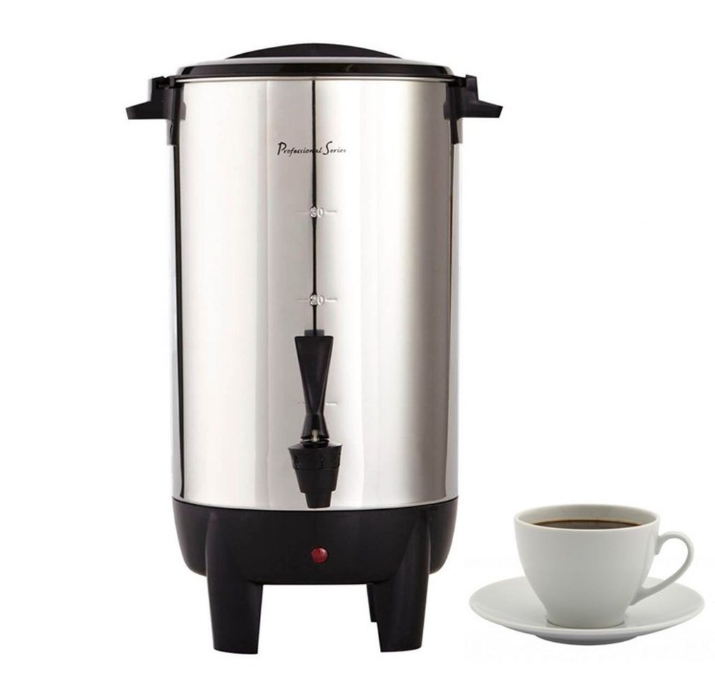 Coffee Urn, 30Cup, Stainless Steel Professional Series